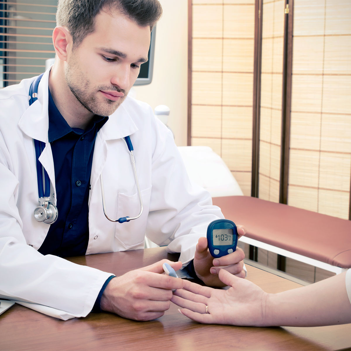 More durable & compact blood test machine